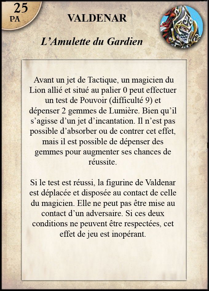 Amulette du Gardien